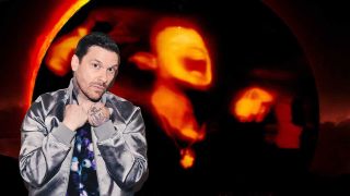 Brent Smith superimposed on the cover od Soundarden's Superunknown
