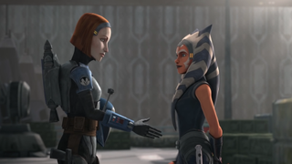 Two of the lead characters in Star Wars: The Clone Wars.