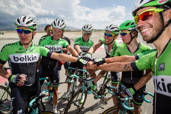 Belkin happy after the stage win