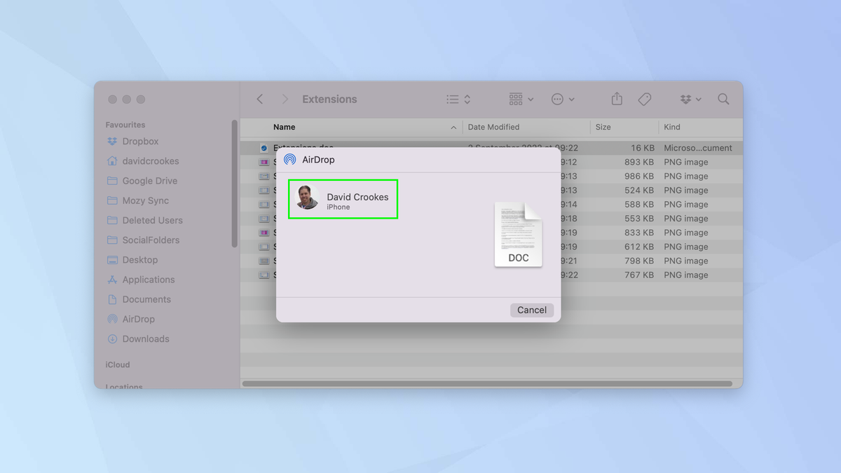 How to use AirDrop on Mac Tom's Guide