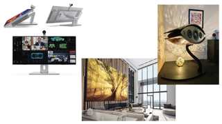 As seen at InfoComm 2022, AV Technology's Cindy Davis has her eye on three products for her home: Pana 34, The Wall, and The Eye