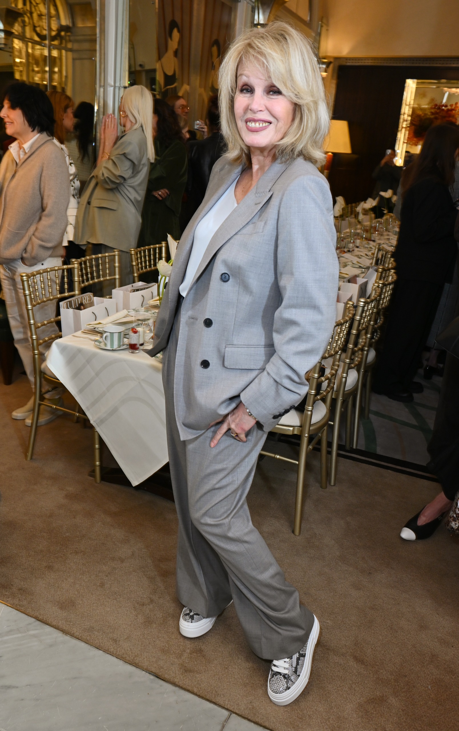 Joanna Lumley on October 16, 2026 in London, England