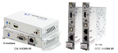 Opticomm-EMCORE CATx/HDBaseT Extenders at InfoComm