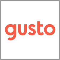 Gusto - the complete payroll solution$6/mo&nbsp;per person$12/mo&nbsp;per person$12/mo&nbsp;per person$6/mo&nbsp;per person