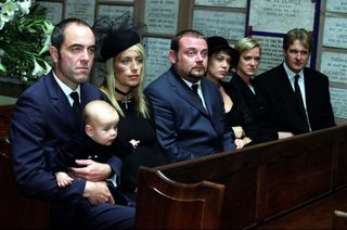 The Cold Feet couples attend Rachel's funeral