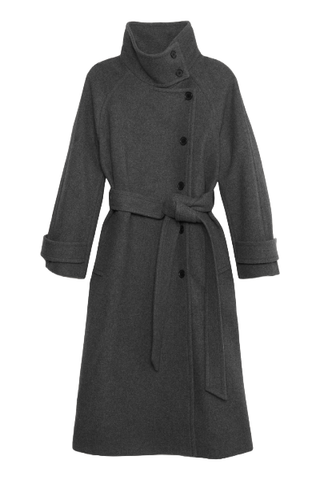 Banana Republic Italian Melton Trench Coat (Was $450) 