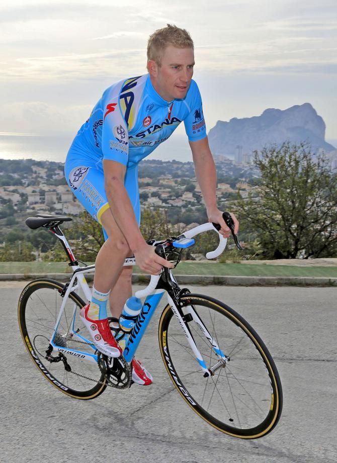 Westra in the 2014 Astana kit