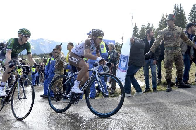 Domenico Pozzovivo couldn't drop his rivals