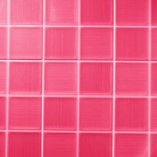 magenta bathroom tiles