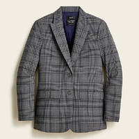 Sommerset Blazer in Grey Plaid Italian Wool | J Crew
This oversized blazer is ideal for layering over chunky sweaters and the check print gives it a classic heritage vibe.