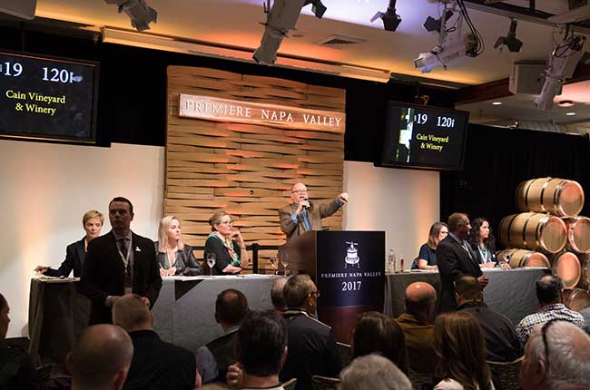 Premiere Napa Valley auction 2017