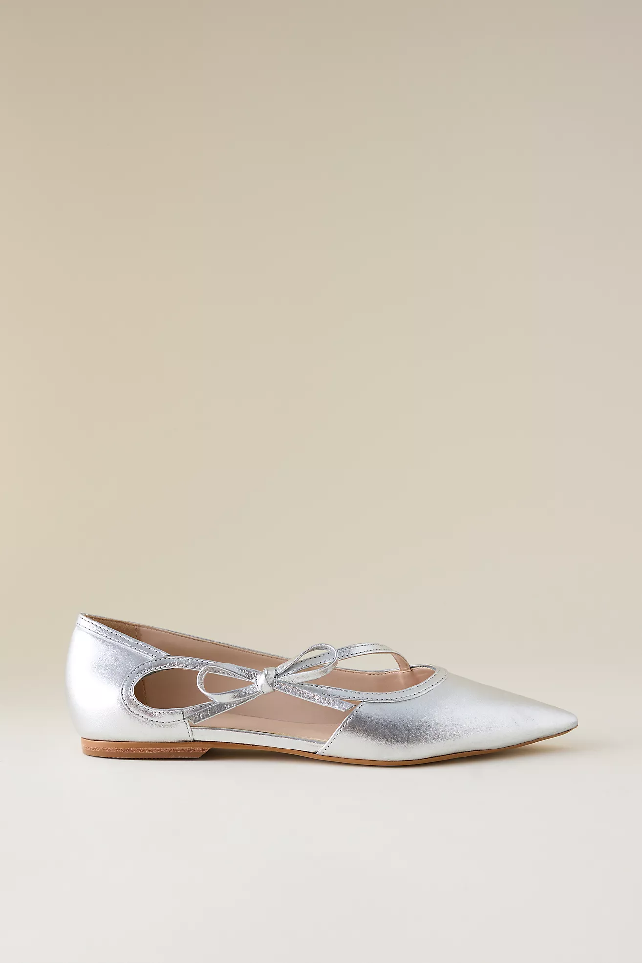 By Anthropologie Bow Point Mary Janes