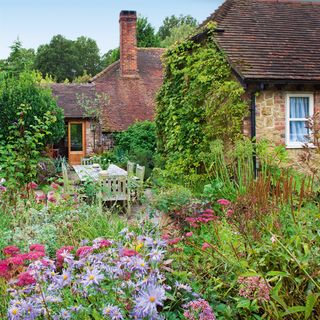cottage with garden