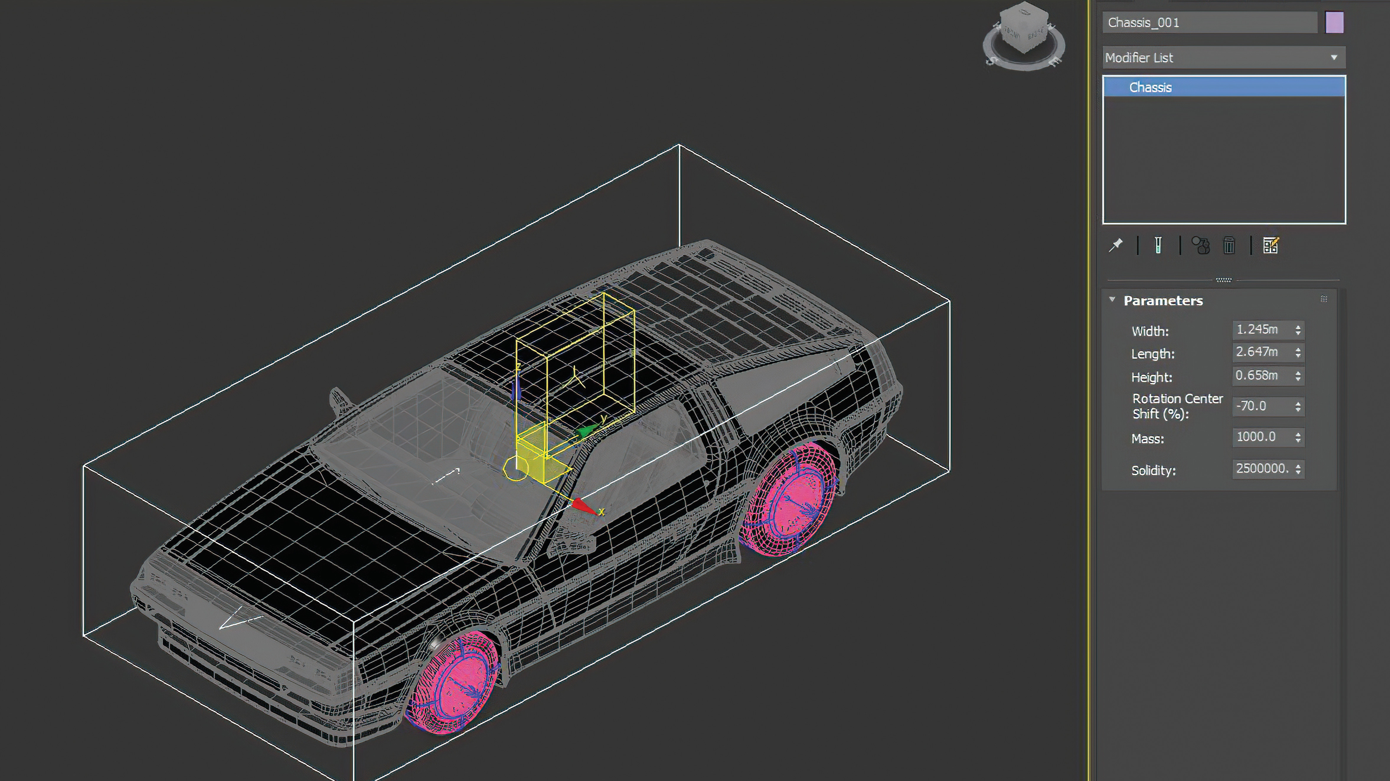 Creating an animation of a moving vehicle in 3ds Max, using the 3ds Max plugin 'MadCar'