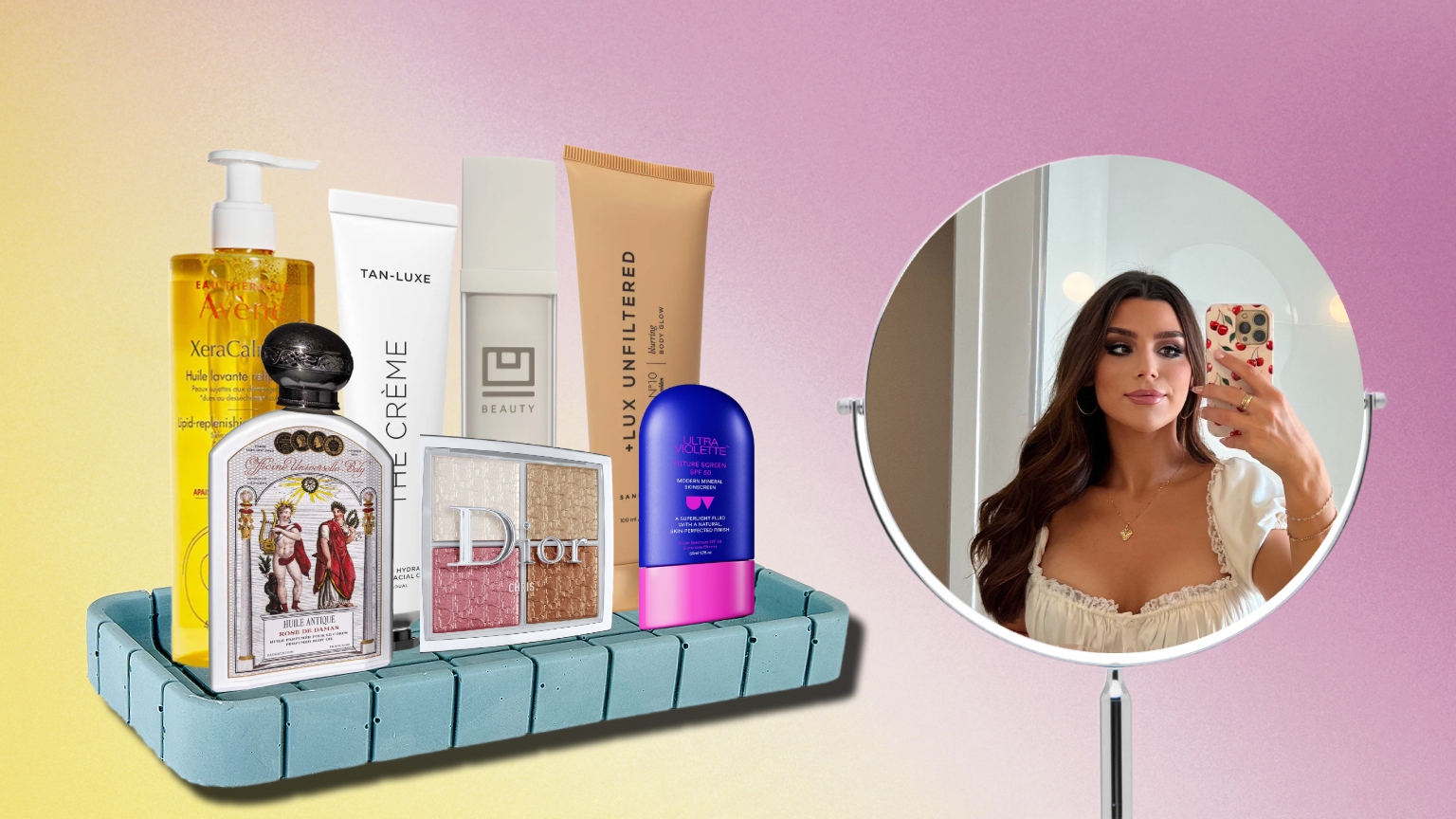 Siena Gagliano Summer Beauty Routine