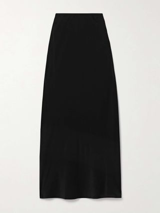 Silk Maxi Skirt