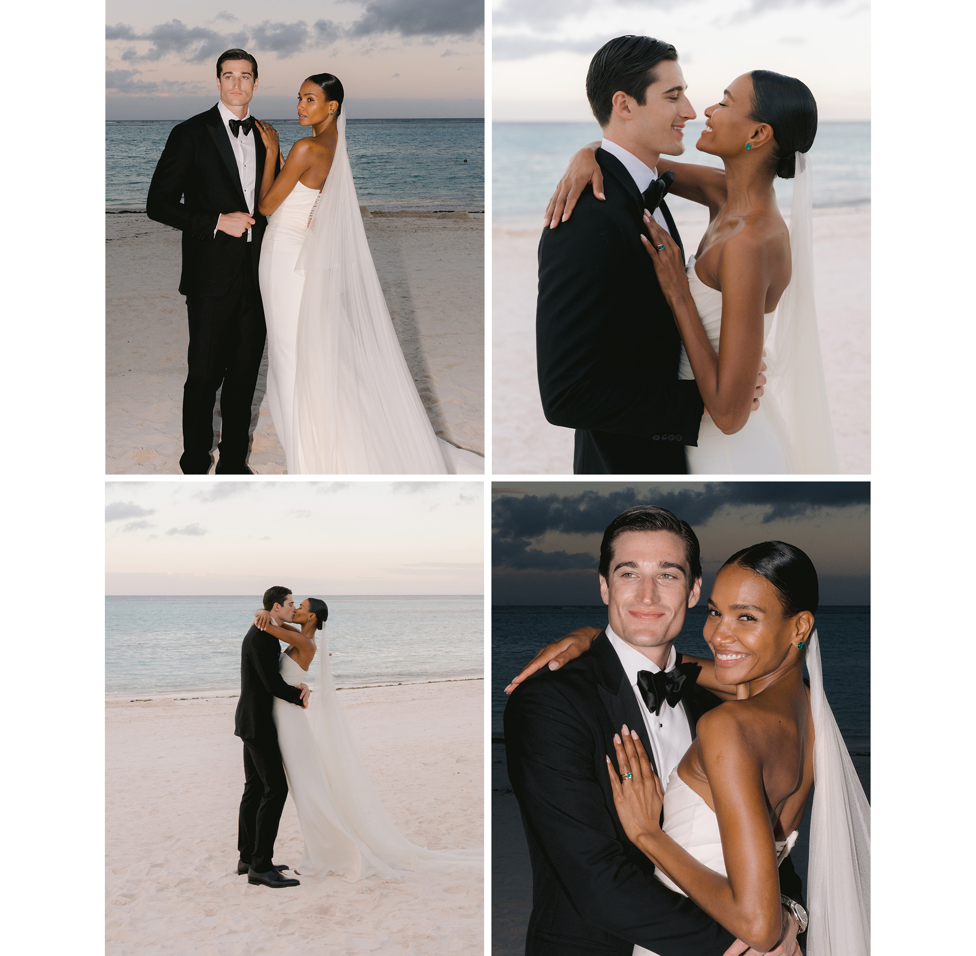 Arlenis Sosa and John McCarty wedding