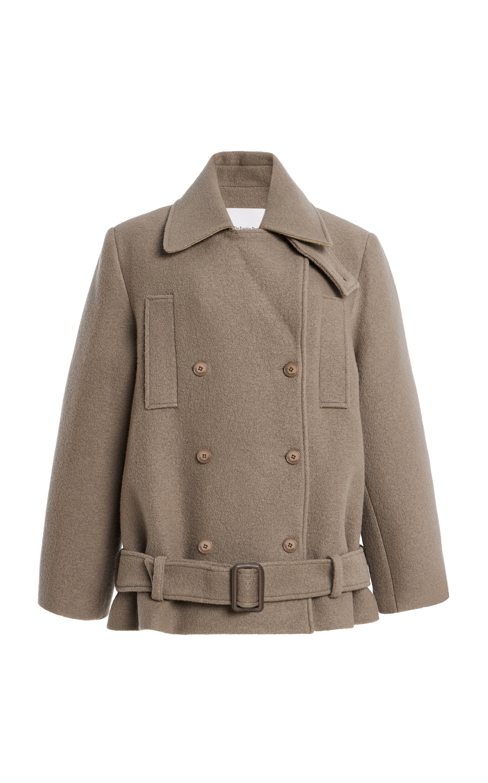 Scothern Double-Breasted Wool Peacoat