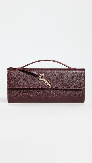 Florian London Anya Brown Clutch