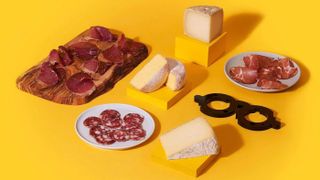 ‘Sonny & Cher’ cheese and charcuterie box by cheesegeek