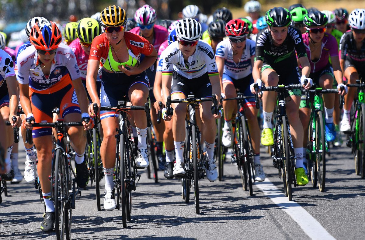World champion Amalie Dideriksen (Boels-Dolmans)