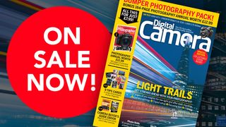 Front cover of issue 304 (March 2026) of Digital Camera magazine and a red blob that reads 'On sale now!'