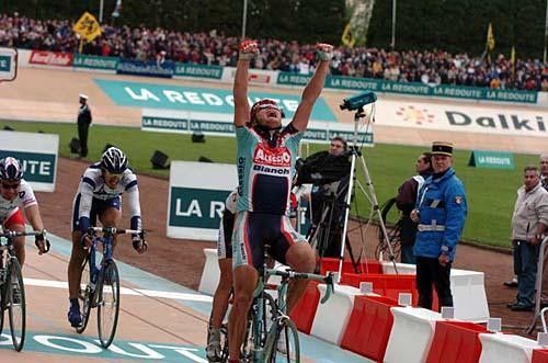 Magnus Backstedt looks to repeat this moment of elation