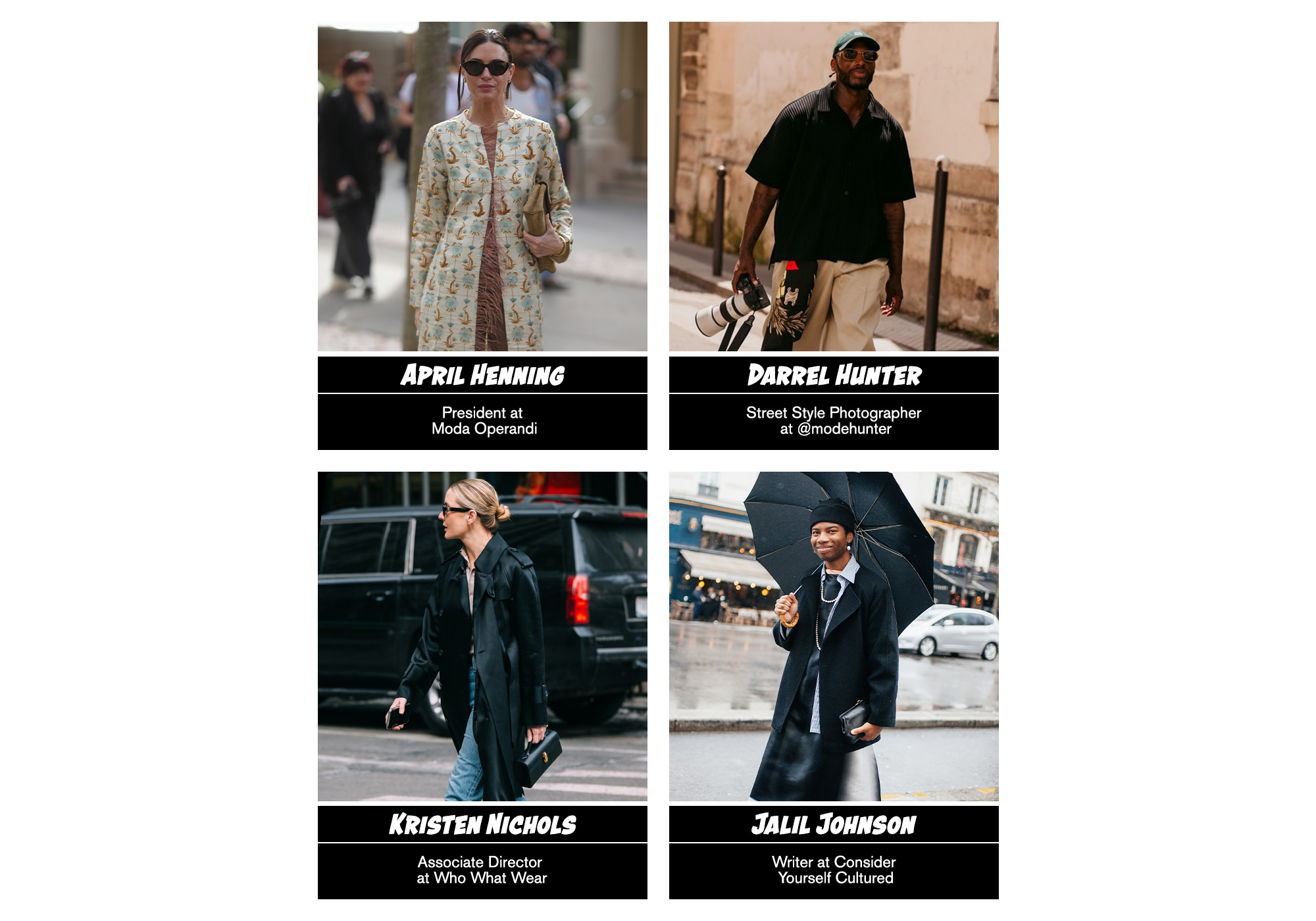 street style runway moments