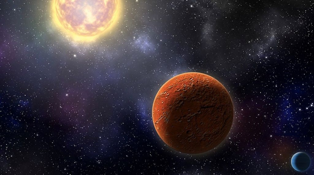 Illustration of an Exoplanet