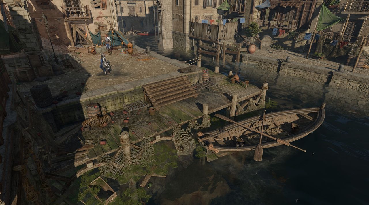 BG3 Lower City campsite