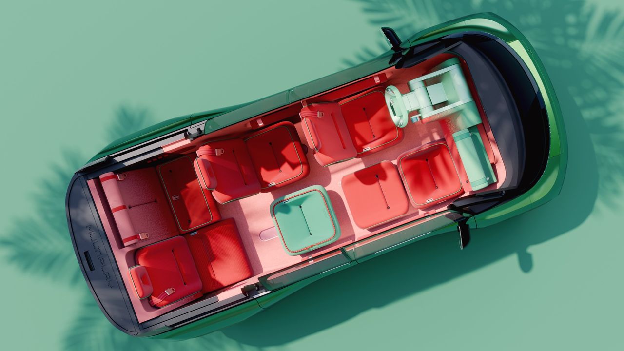Different configurations in the Fiat Multiplay Concept