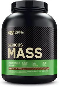 Optimum Nutrition Serious Mass Protein Powder Was $53.99 Now $39.99 at Walmart