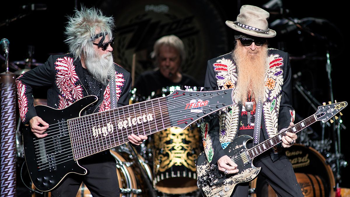 Elwood Francis and Billy Gibbons of ZZ Top