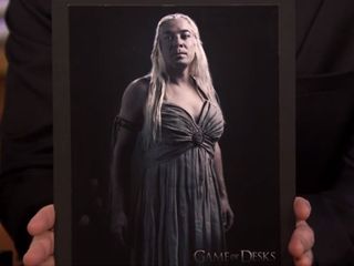 Jimmy Fallon dresses up as Daenerys Targaryen from Game of Thrones
