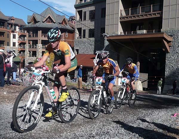 Brad Perley (Lees McRae) followed by Rotem Ishay (Fort Lewis) and Trevor Downing (Fort Lewis)