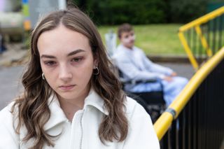 Frankie Osborne wants her twin JJ to admit to the sexual abuse he subjected her to in Hollyoaks. 