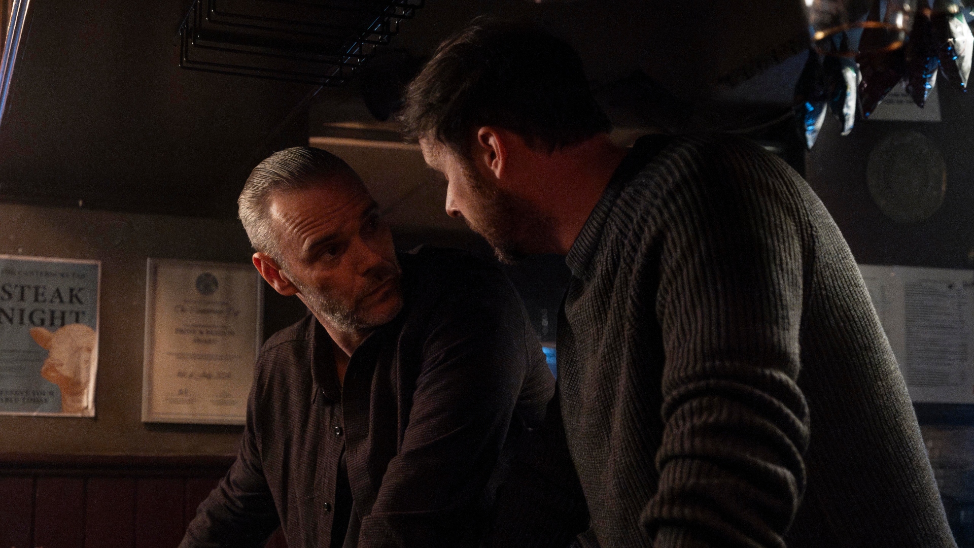 Braden and Mark talk in Code of Silence