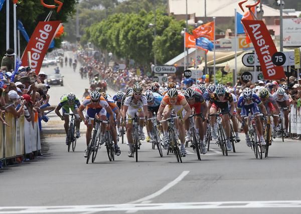 The sprint in Goolwa