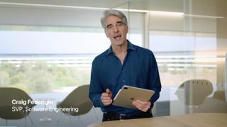 Craig Federighi Ipad Demo