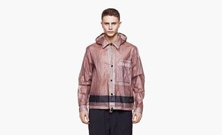 Stone Island Microfelt Transparent Cover jacket