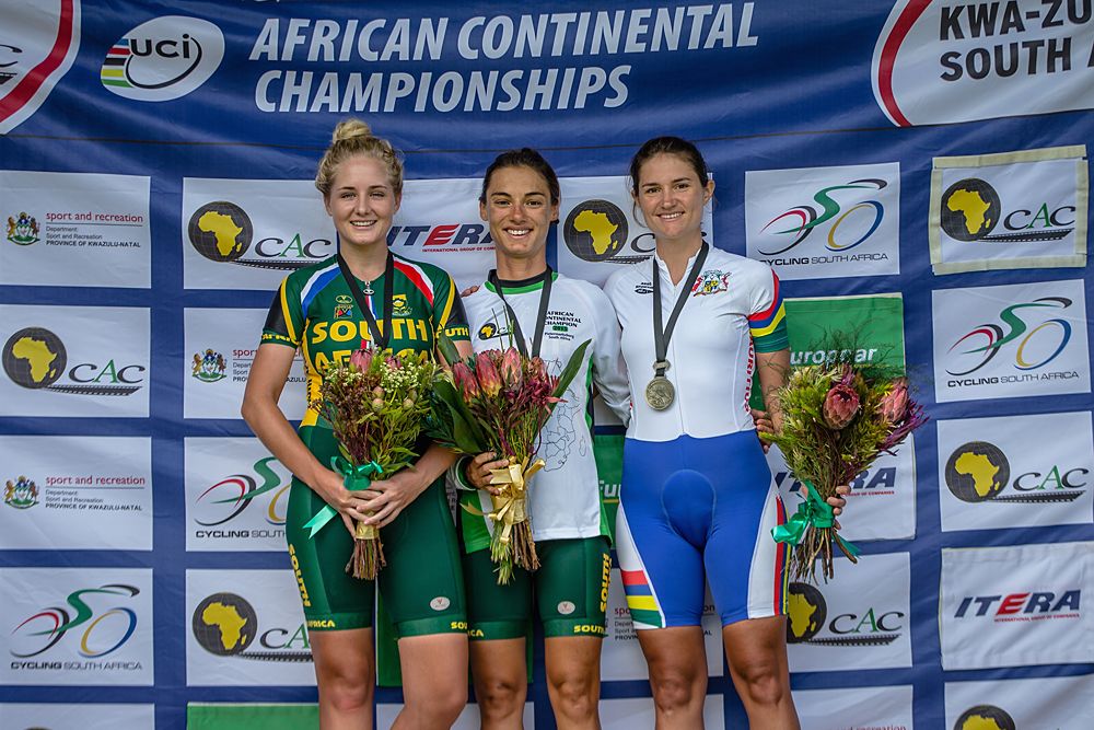 Bigla's Ashleigh Moolman-Pasio defends double South African titles