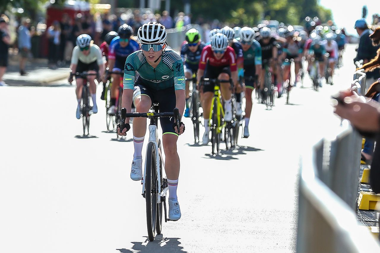 5/2/21-Ballarat/Buninyong
AusCycling2021 Federation University Road National Championships.
U23 Women &amp; Elite Women Criterium
(Photo by Con Chronis/AusCycling)