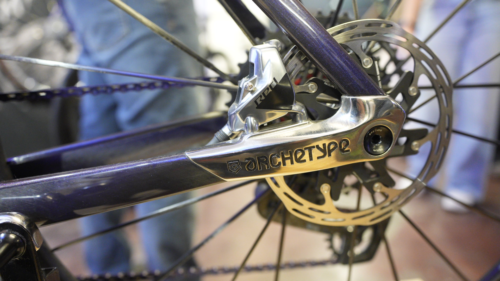 close up details of expensive bikes