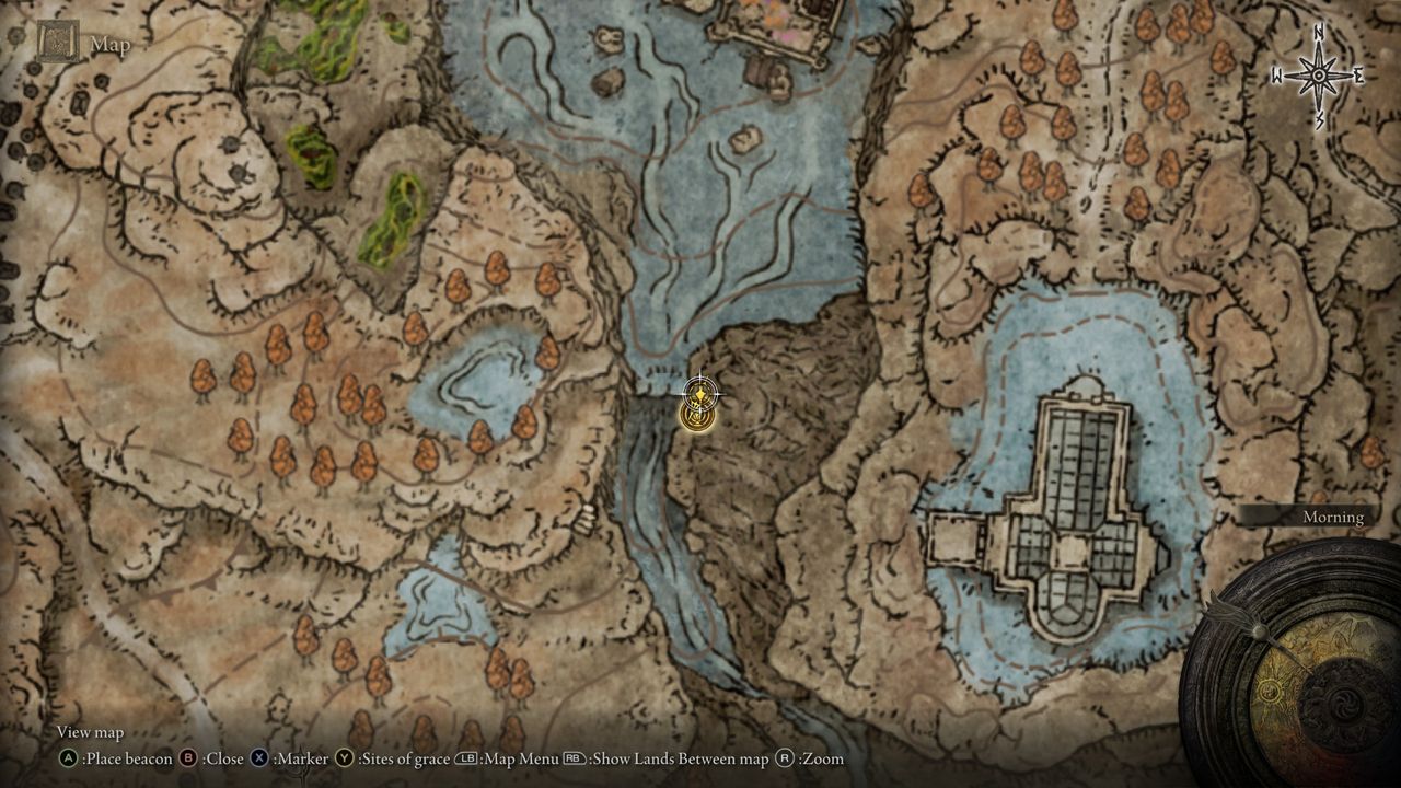 Elden Ring: Shadow of the Erdtree gameplay showing off the stats and location of Rakshasa's Great Katana, the best Great Katana in the DLC