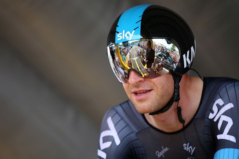 Ian Stannard (Team Sky) in the start house