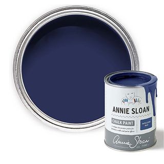 Annie Sloan blue chalk paint