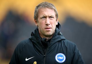 Brighton, managed by Graham Potter, sit 15th in the Premier League table