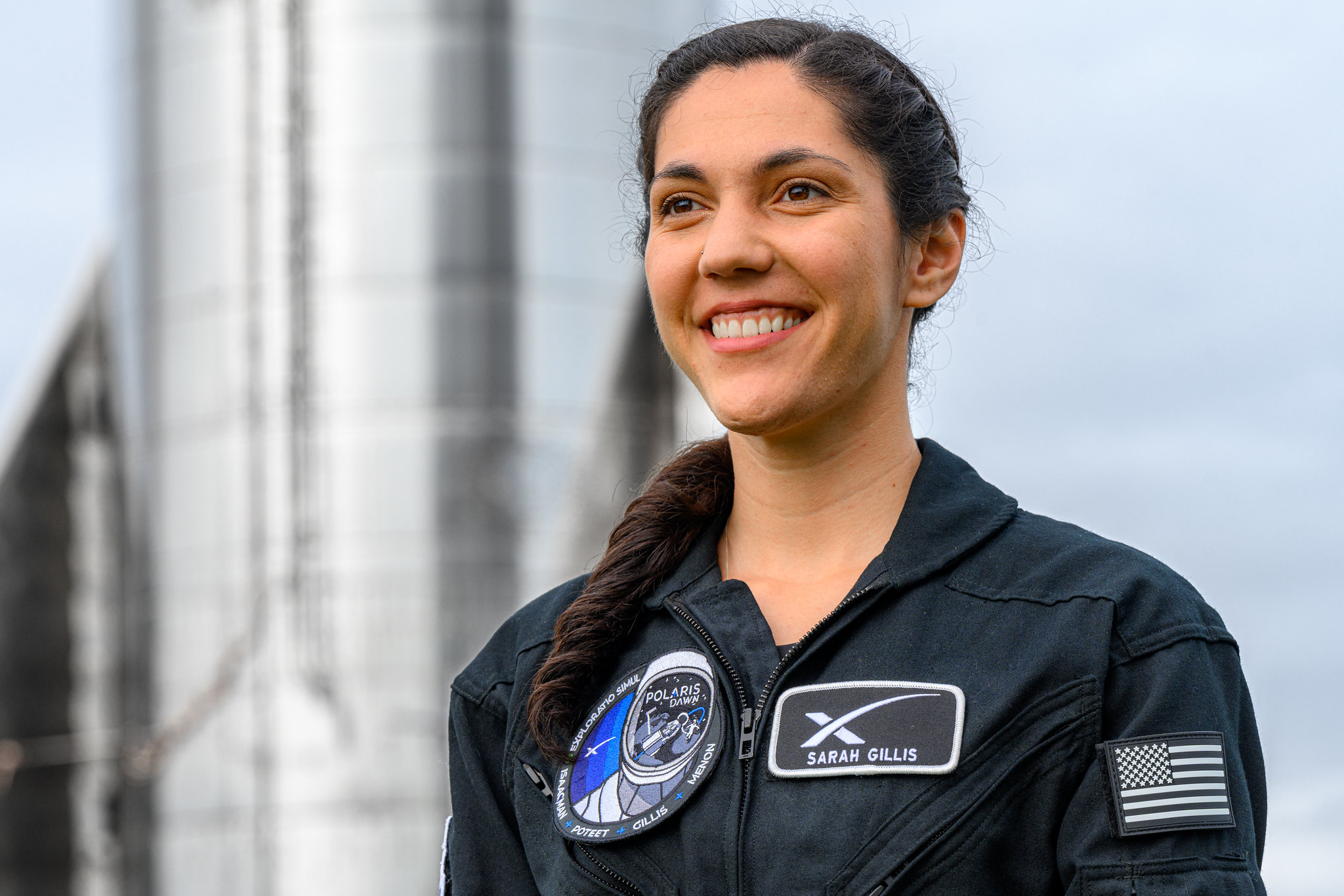 Sarah Gillis, a SpaceX Lead Space Operations Engineer overseeing astronaut training, will serve as a mission specialist on the private Polaris Dawn mission in late 2022.