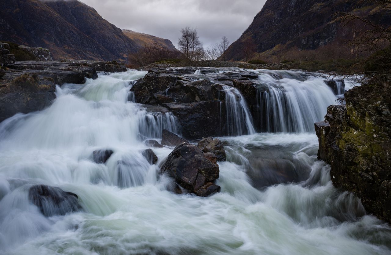 A mountain in Glencoe, Scotland