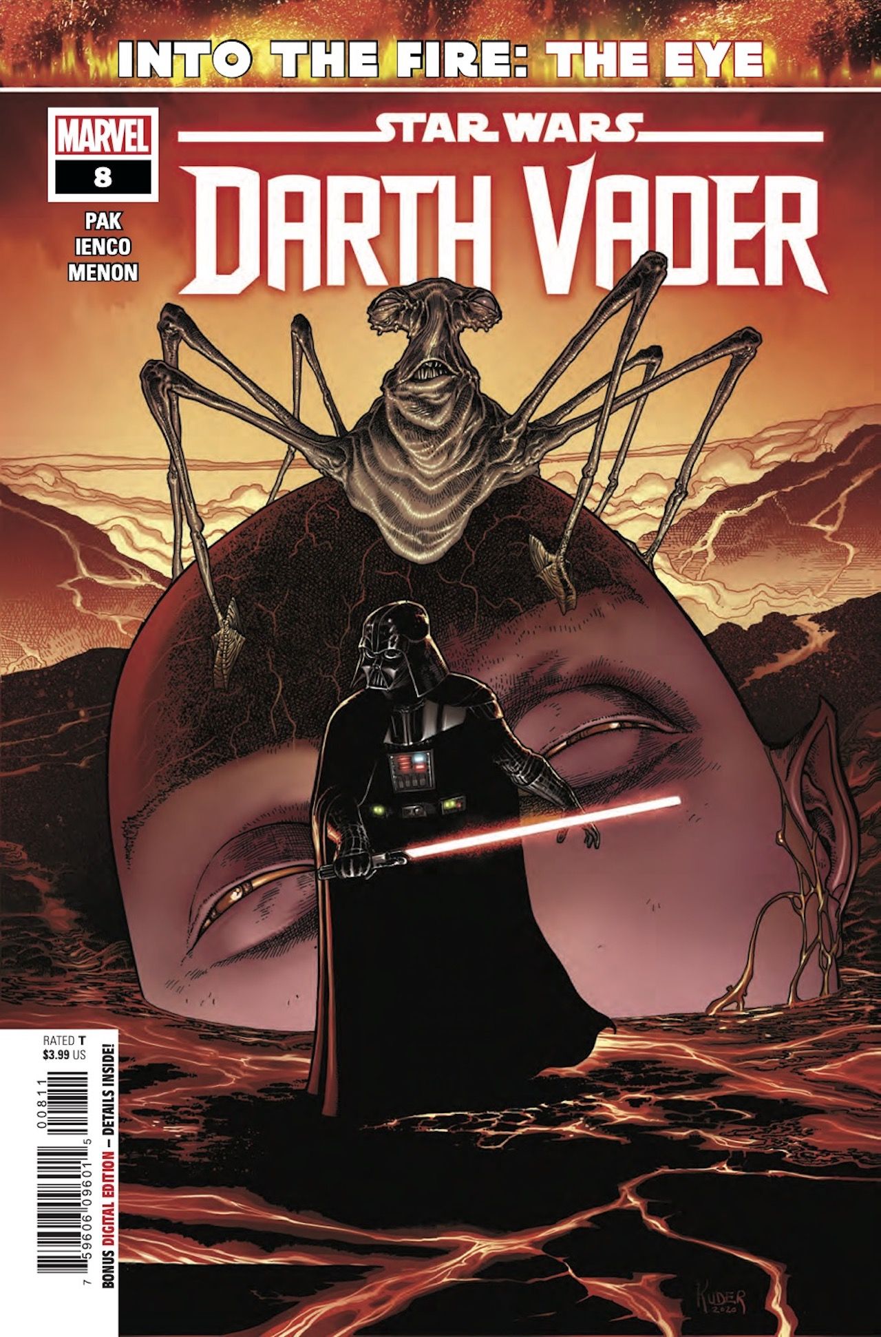 Page from Star Wars: Darth Vader #8